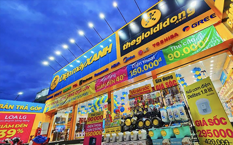 Thế Giới Di Động và Điện máy XANH