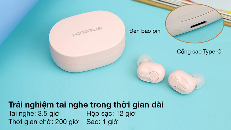 Tai nghe có dung lượng pin lớn