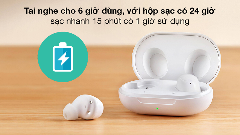 Thiết kế màu xanh của tai nghe OPPO ENCO Buds ETI81