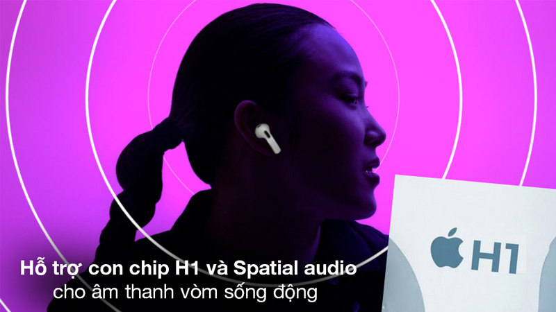Tai nghe AirPods 3 Apple MME73 tôn lên phong cách