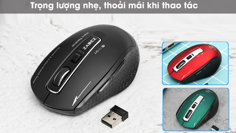 Chuột Bluetooth Zadez M350 có bề ngoài ấn tượng, thu hút