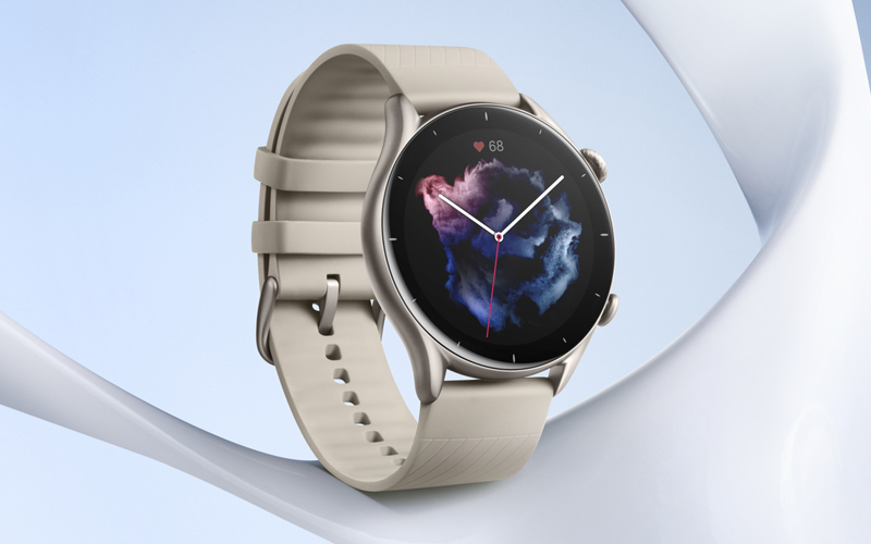 Ảnh minh họa đồng hồ Amazfit GTR 3 phiên bản màu xám