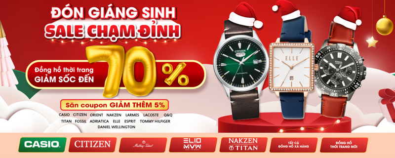 Chương trình: ĐÓN GIÁNG SINH SALE CHẠM ĐỈNH
