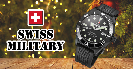 Top 8 đồng hồ Swiss Military giảm giá 45% dịp Giáng Sinh nên mua nhất