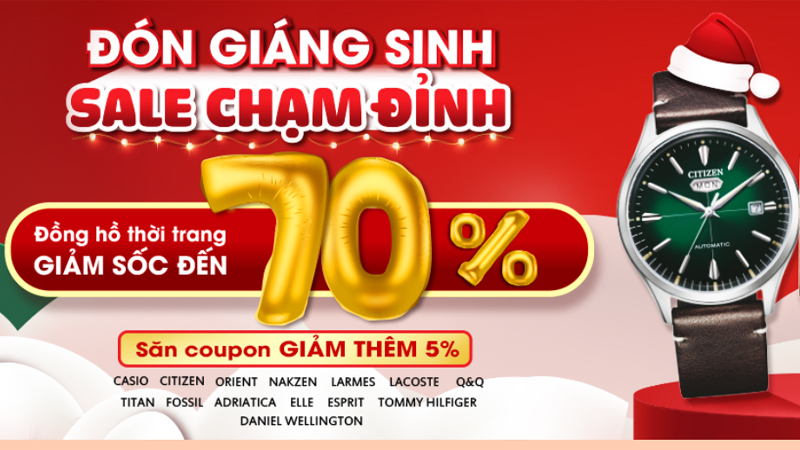 Chương trình với ưu đãi GIẢM SỐC ĐẾN 70% cực hấp dẫn