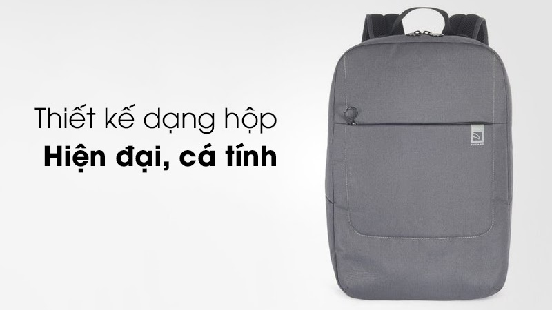 Balo Laptop Tucano BKLOOP15-BK m&agrave;u x&aacute;m