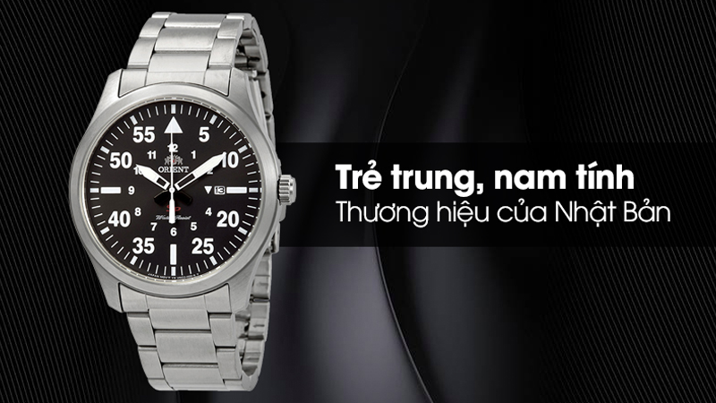 Thiết kế trẻ trung và nam tính của mẫu đồng hồ ORIENT 42 mm Nam FUNG2001F0