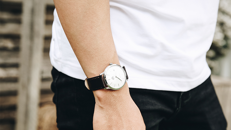 Đồng hồ ORIENT 40.5 mm Automatic Nam FAC0000EW0 có thiết kế nam tính, sang trọng