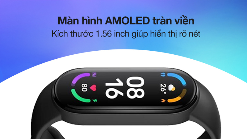 Đồng hồ th&ocirc;ng minh Mi Band 6 của nh&agrave; Xiaomi