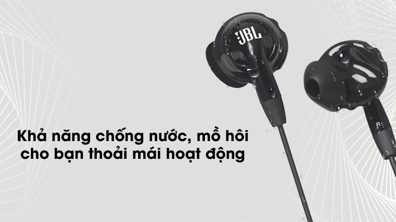 Khả năng chống nước, chống mồ hôi hiệu quả