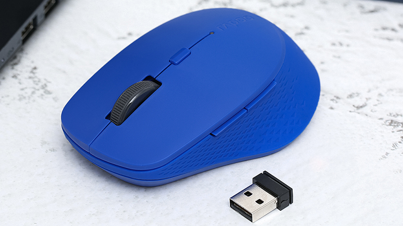 Silent Rapoo M300 c&oacute; khả năng di chuyển nhanh, nhạy với thao t&aacute;c chuẩn x&aacute;c