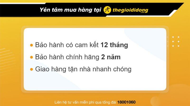 Ch&iacute;nh s&aacute;ch bảo h&agrave;nh hấp dẫn tại Thế Giới Di Động