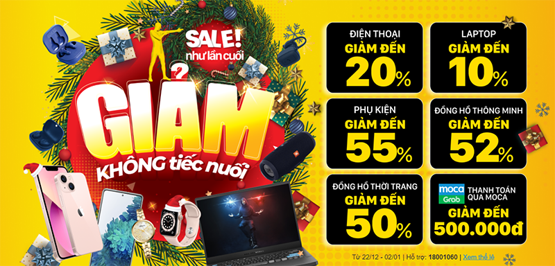 Sale như lần cuối Giảm không tiếc nuối