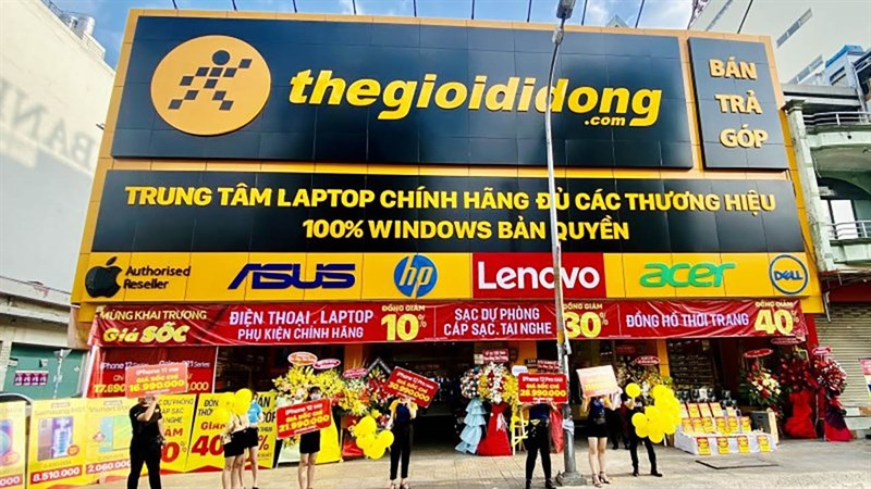 Mua laptop tại Thế Giới Di Động