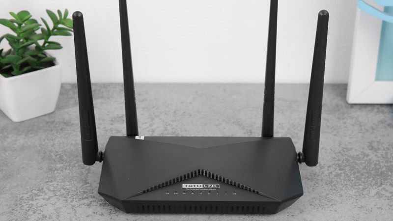 Router Wifi Chuẩn AC1200 Totolink A3002RU V2 Gigabit màu đen