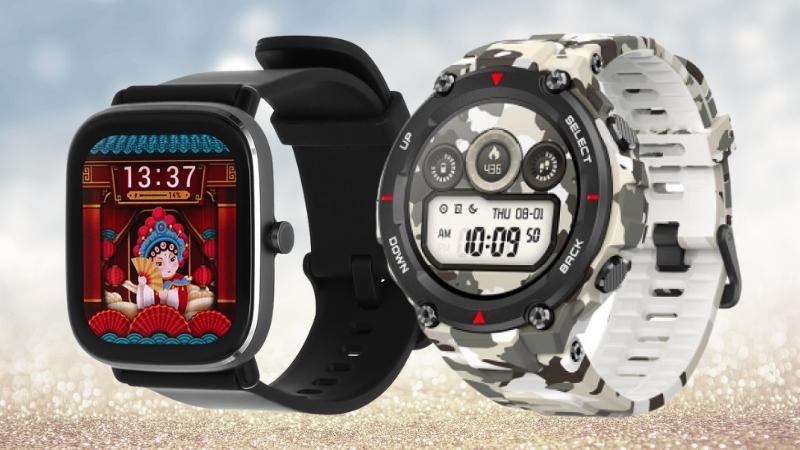 Đồng hồ th&ocirc;ng minh Huami Amazfit c&oacute; thiết kế đơn giản tinh tế