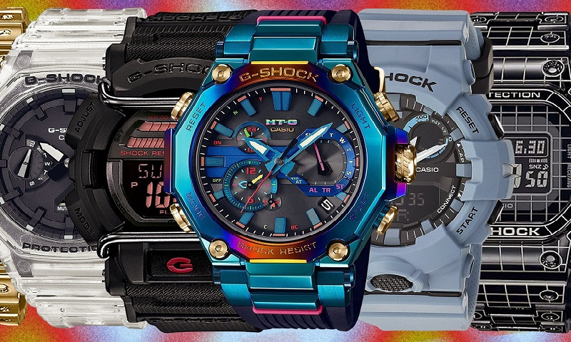 Mẫu Casio G-Shock là niềm tự hào về hệ số chống nước của Casio