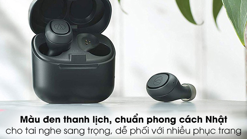 Tai nghe ATH-CK3TW được l&agrave;m tối giản chuẩn phong c&aacute;ch Nhật