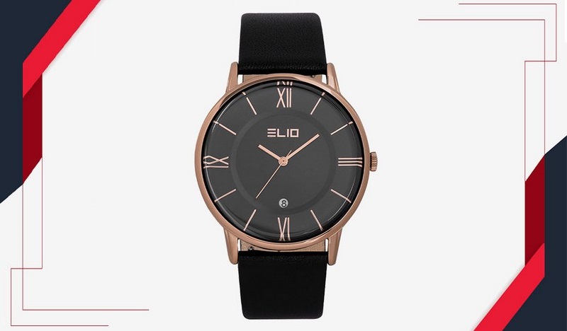 Đồng hồ nam Elio EL050-01 với thiết kế mang nét nam tính, năng động