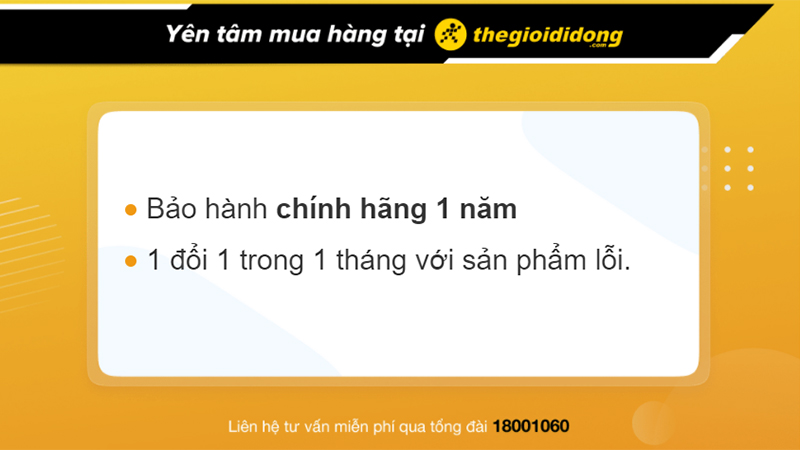 Chính sách bảo hành mắt kính siêu hấp dẫn của Thế Giới Di Động