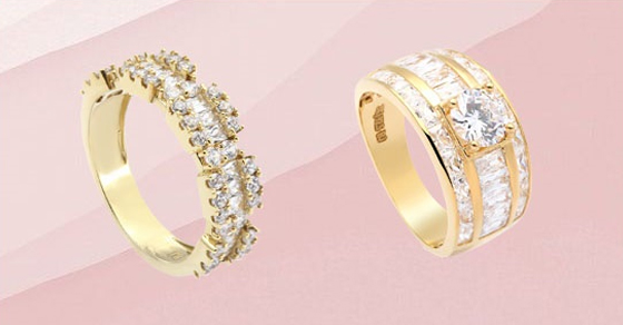 Top 10 mẫu nhẫn bạc mạ vàng giảm giá sốc mừng khai trương AVAJI