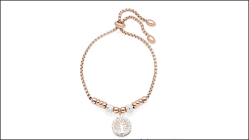 Vòng Charm có thiết kế charm treo hình cây trẻ trung, mới lạ