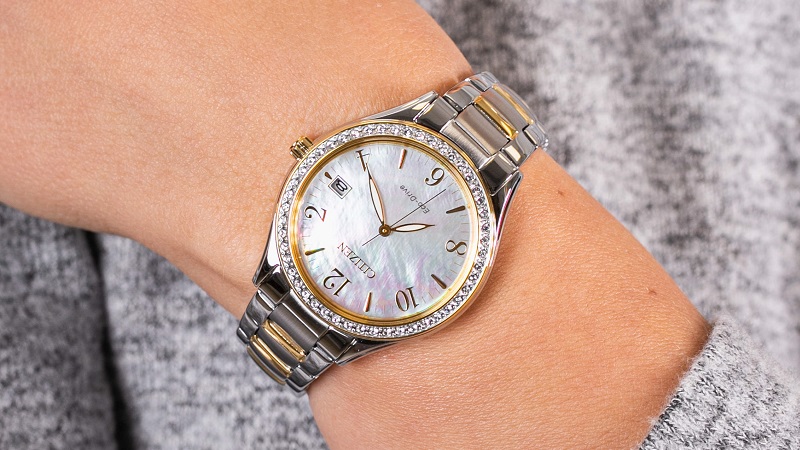 Đồng hồ Nữ Citizen EO1184-81D - Eco-Drive có thiết kế tinh tế, thanh lịch