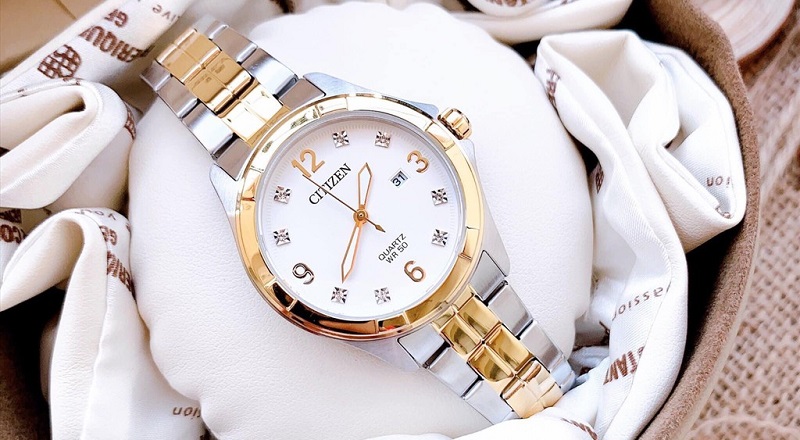 Đồng hồ Nữ Citizen EU6084-57A có thiết kế chắc chắn, tinh xảo