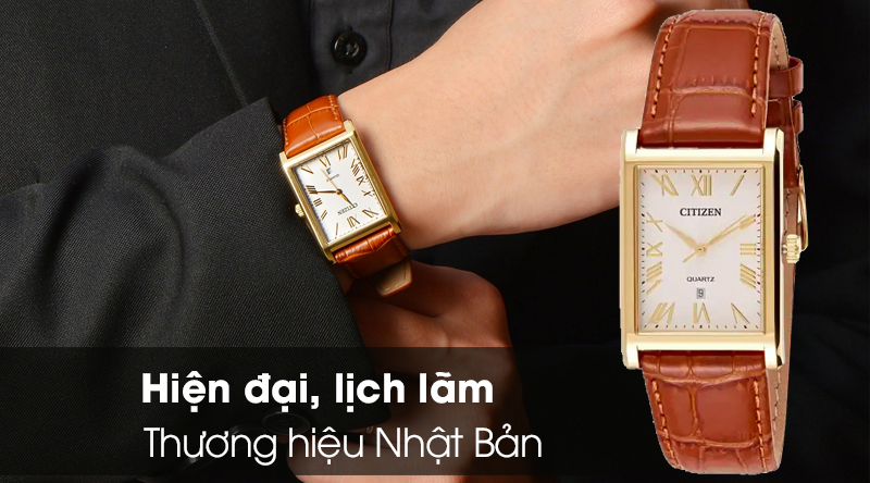 Đồng hồ nam Citizen BH3002-03A có thiết kế hiện đại