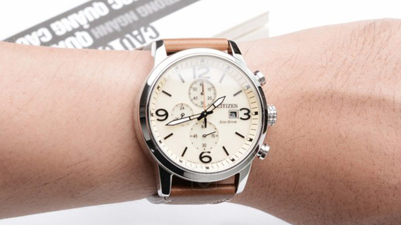 Đồng hồ nam Citizen CA0618-18X - Eco-Drive có độ chống nước lên tới 10 ATM