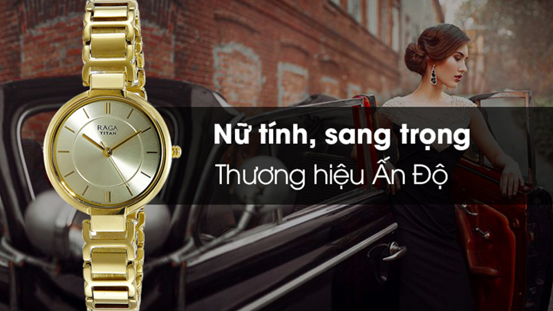 Đồng hồ Nữ Titan 2608YM01