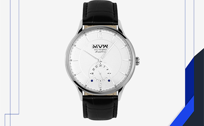 Mẫu đồng hồ nam 4 kim kết hợp với 1 mặt phụ 24h hữu ích
