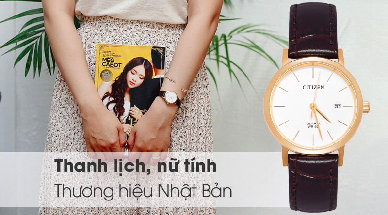 Mặt kính chiếc đồng hồ kim này có độ trong suốt cao, chịu lực tốt