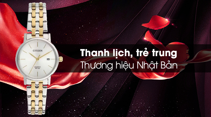 Mặt kính mẫu đồng hồ quartz này trong suốt, độ cứng tốt, chống trầy xước