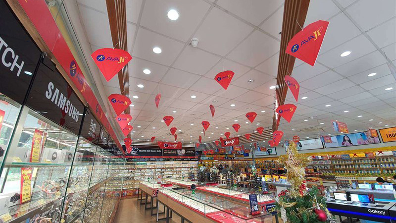 Chuỗi AvaJi của Thế Giới Di Động tập hợp các thương hiệu uy tín, chất lượng
