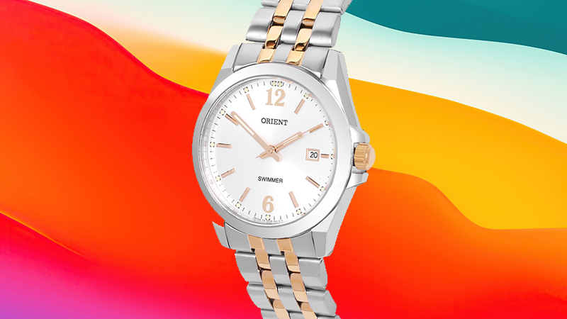 Orient SUND6002W0 có kích thước mặt 37.8 mm, phù hợp cho nam giới cổ tay bé