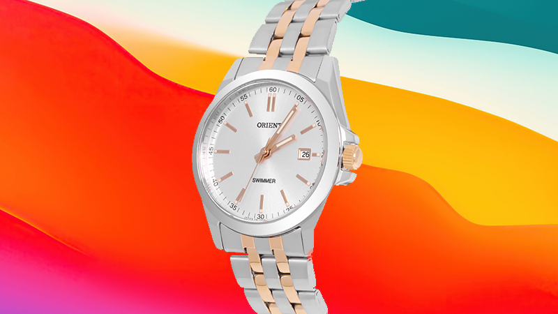 Orient SUND6001W0 là mẫu đồng hồ nam có mặt kính 37.3 mm và chỉ dày 9 mm