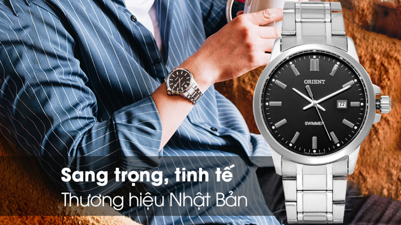 Orient SUNE5003B0 là mẫu đồng hồ nam sang trọng, lịch lãm với kích cỡ 41 mm