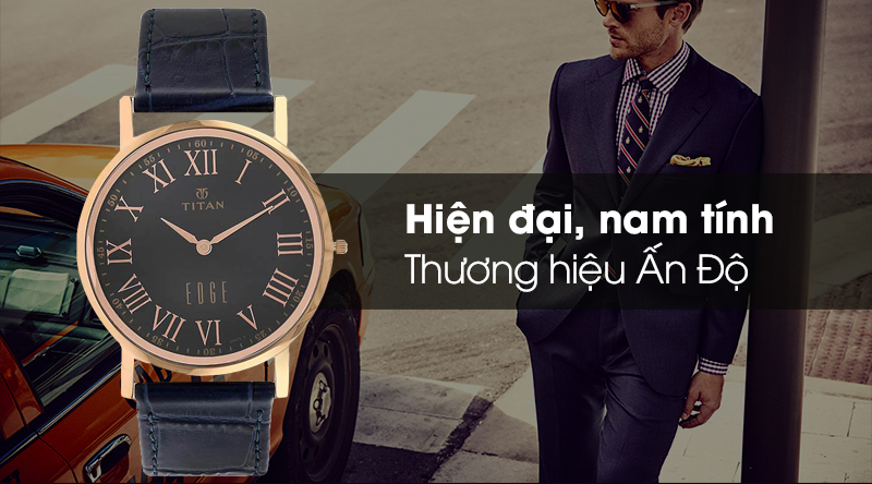 Đồng hồ Titan 1595WL02 mang đậm nét trẻ trung và nam tính