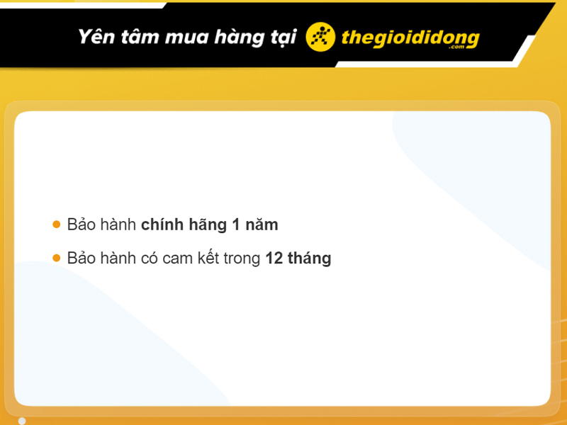 Chính sách bảo hành đồng hồ tại Thế Giới Di Động