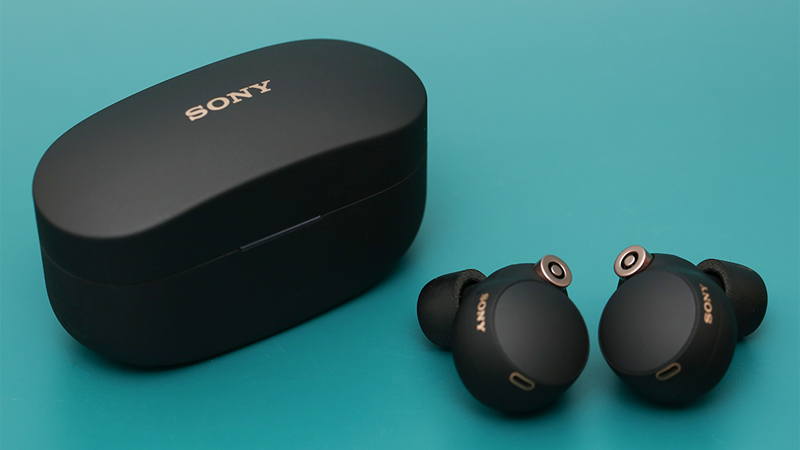 Tai nghe True Wireless Sony WF-1000XM4 màu đen