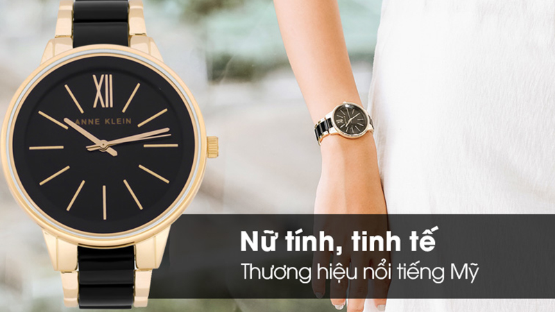 Đồng hồ Nữ Anne Klein AK/1412BKGB
