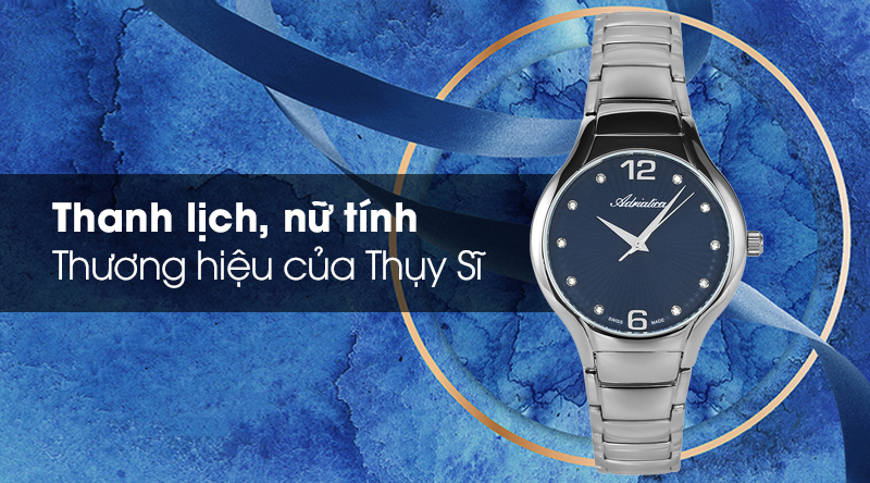 Đồng hồ nữ Adriatica A3798.5175Q có kiểu dáng nhỏ nhắn