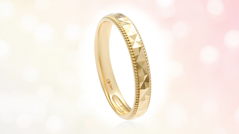 Nhẫn Vàng AvaJi AVJ.R001399.00 thiết kế tối giản, thích hợp cho cả nam và nữ đeo