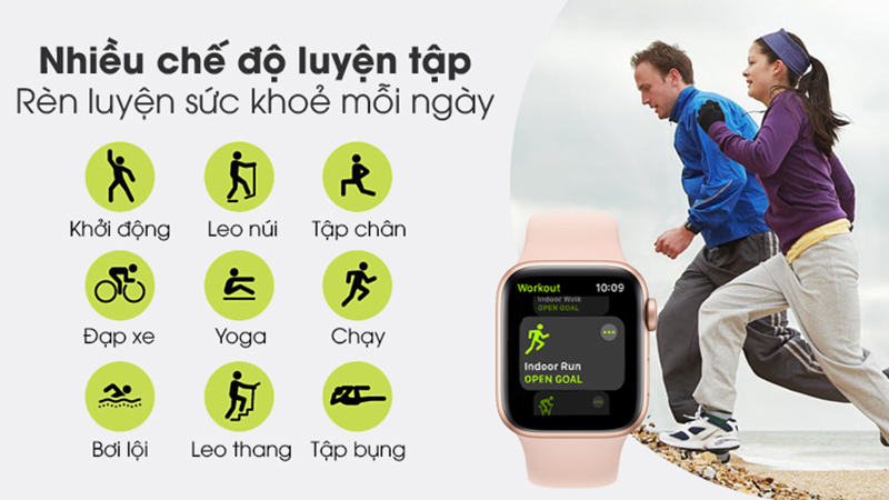 Apple Watch series 6 hỗ trợ trong các bài tập thể thao