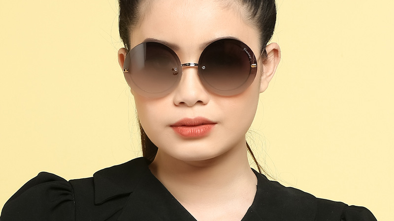 Mắt kính thời trang Firebird CF58034-60-C1 màu gọng trắng bạc