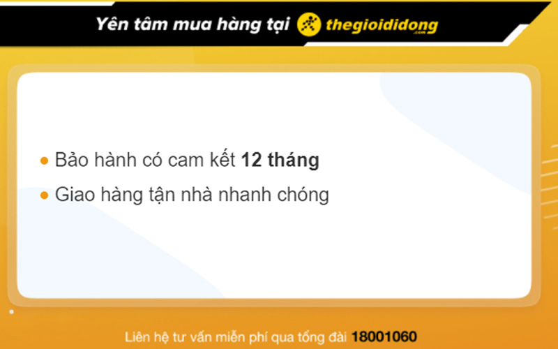 Chính sách bảo hành đồng hồ thông minh BeU tại Thế Giới Di Động