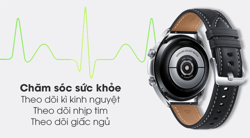 Samsung Galaxy Watch 3 hỗ trợ nhiều t&iacute;nh năng chăm s&oacute;c sức khỏe