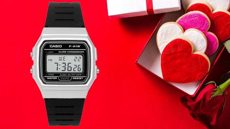 Đồng hồ Nam Casio F-91WM-7ADF có thiết kế giản dị, cổ điển