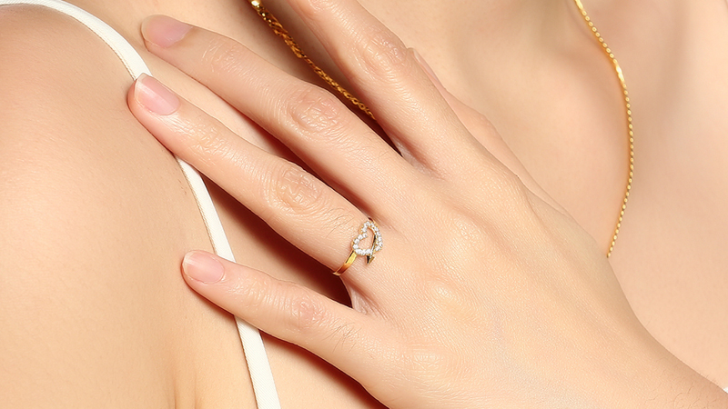 Nhẫn hình trái tim